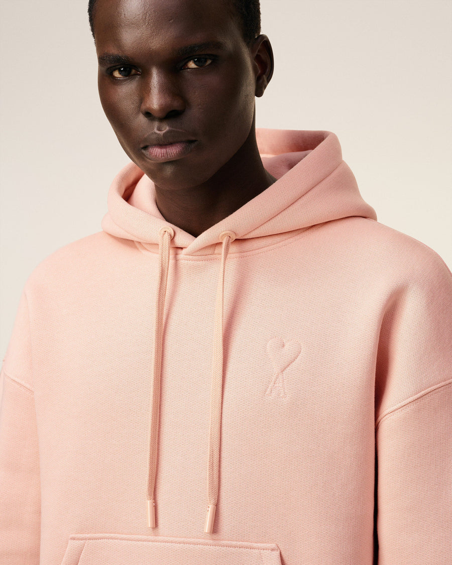 Hoodie Rose Ami De Coeur En Coton