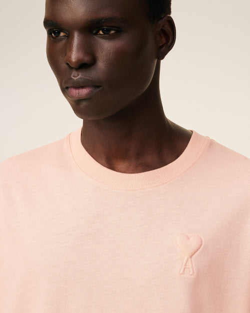 T-shirt Rose Ami De Coeur Coupe Cosy En Coton