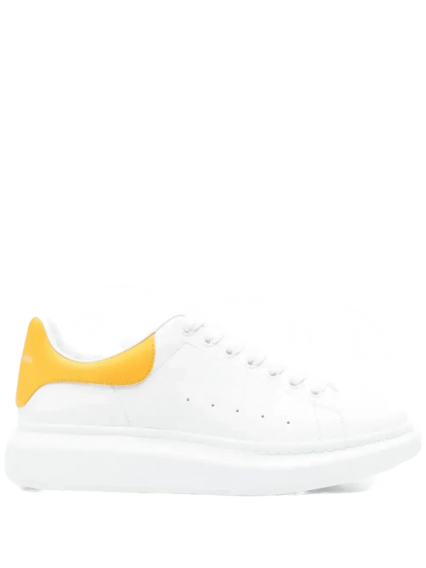 ALEXANDER MCQUEEN - baskets Oversized blanc/jaune - Lothaire