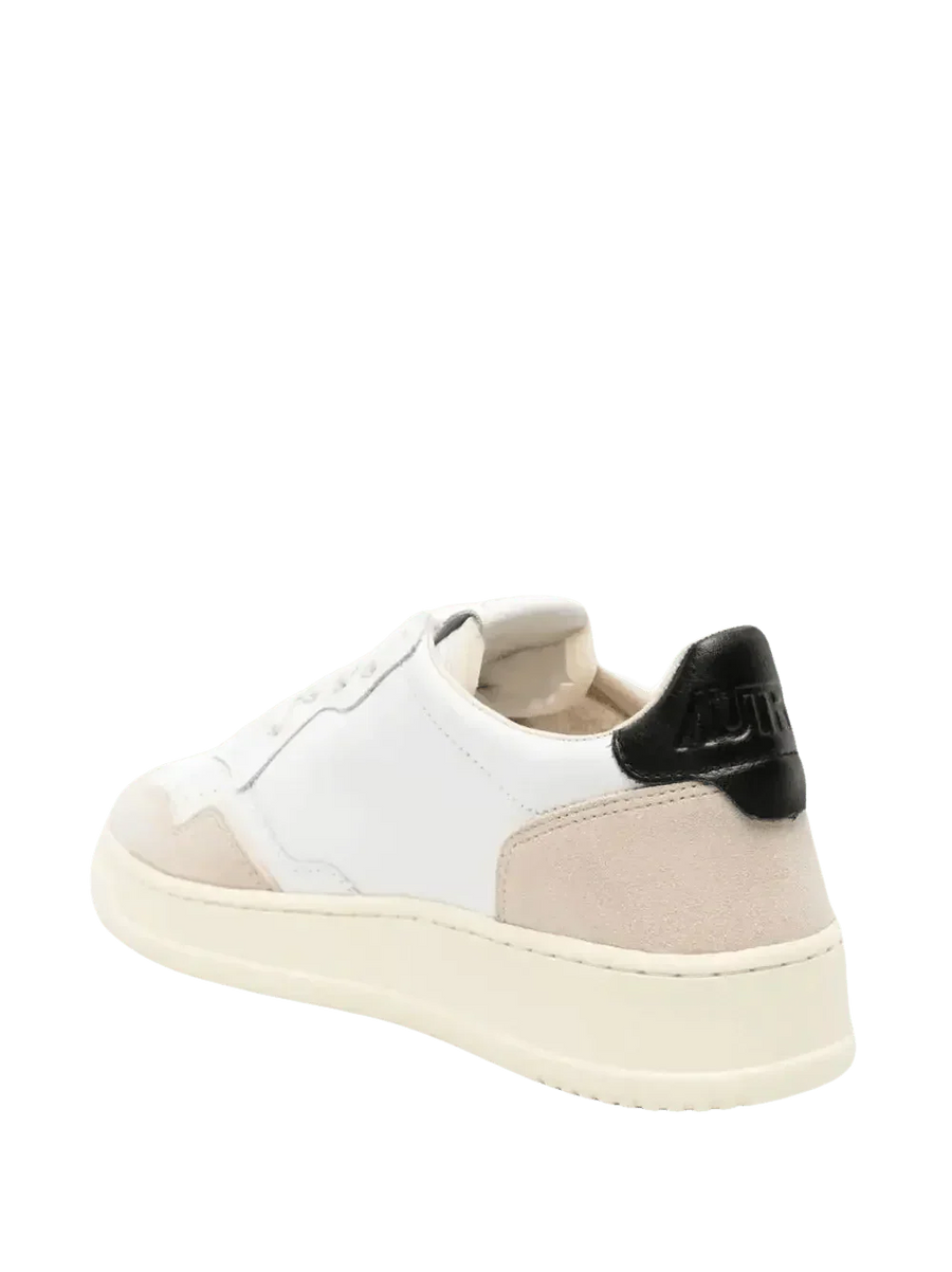 AUTRY - Baskets en Cuir Noir et Blanc
