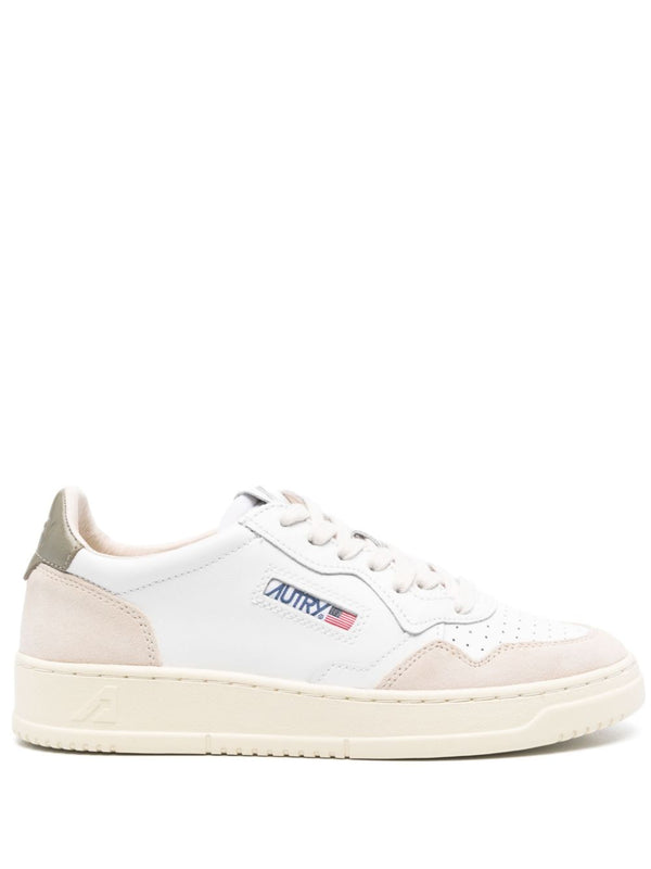 Autry - baskets Medalist en cuir blanc - Lothaire