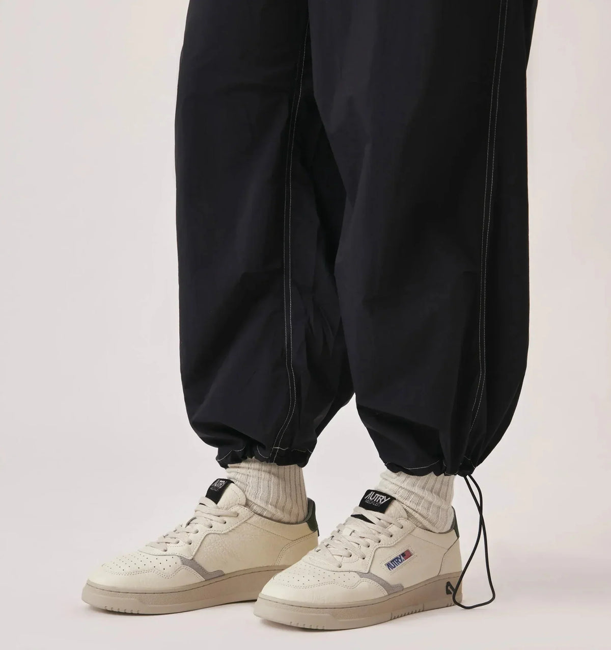AUTRY - Baskets medalist low en cuir mountain et loft