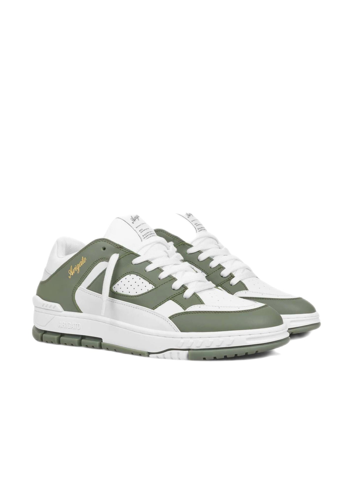 Axel Arigato - Area Lo Sneaker blanc / vert foncé