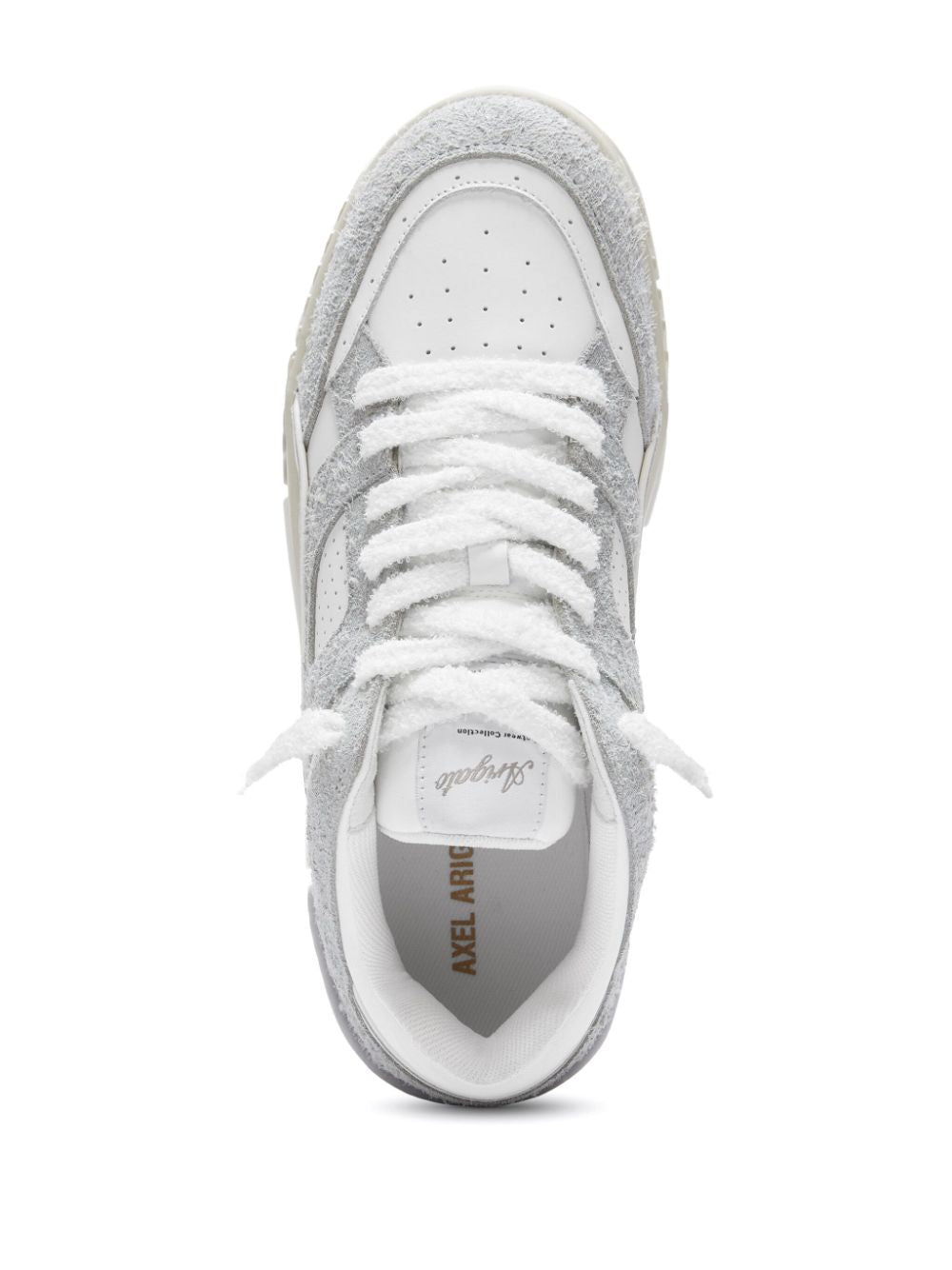 AXEL ARIGATO - Baskets Area Lo à empiècements gris