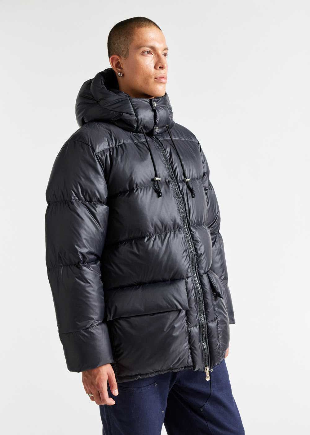 Doudoune à capuche pour homme Pyrenex Evolve Deep khaki