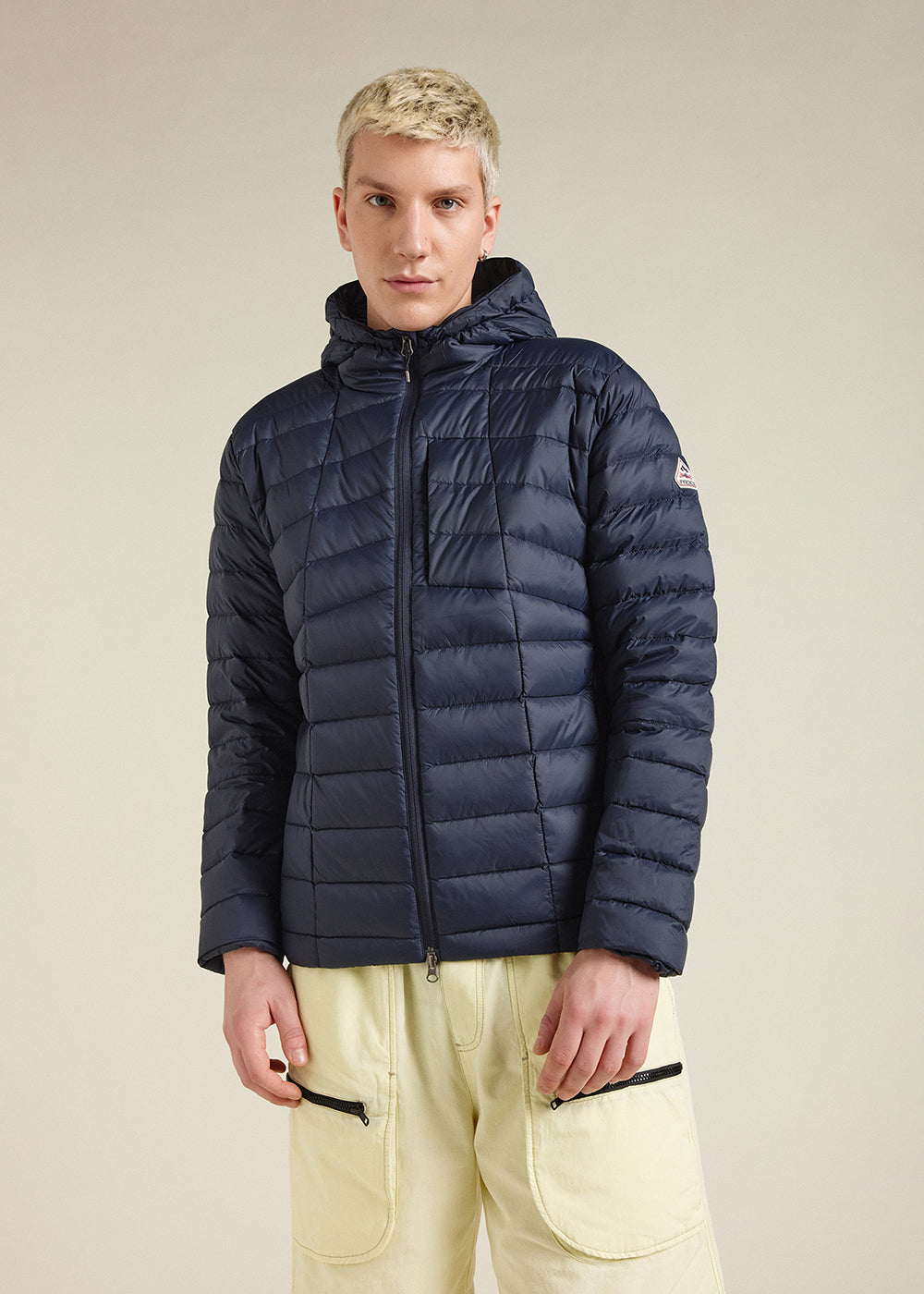 Doudoune légère à capuche homme Pyrenex Zenith Deep ink