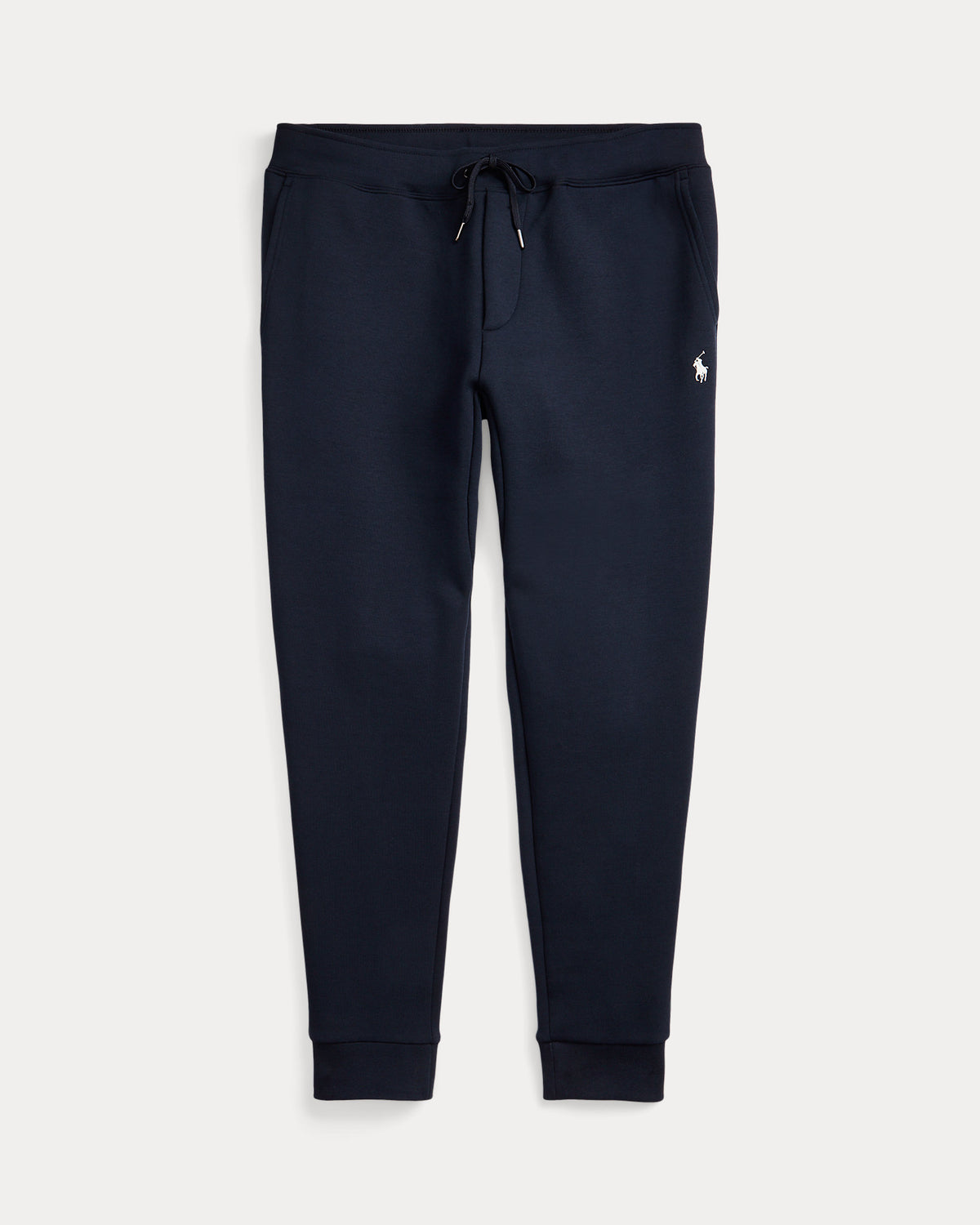 Pantalon de jogging jersey double Bleu marine aviateur