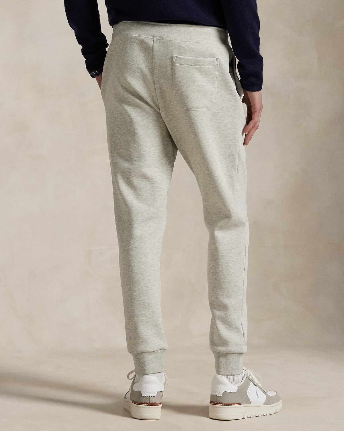 Pantalon de jogging jersey double Chiné sport clair