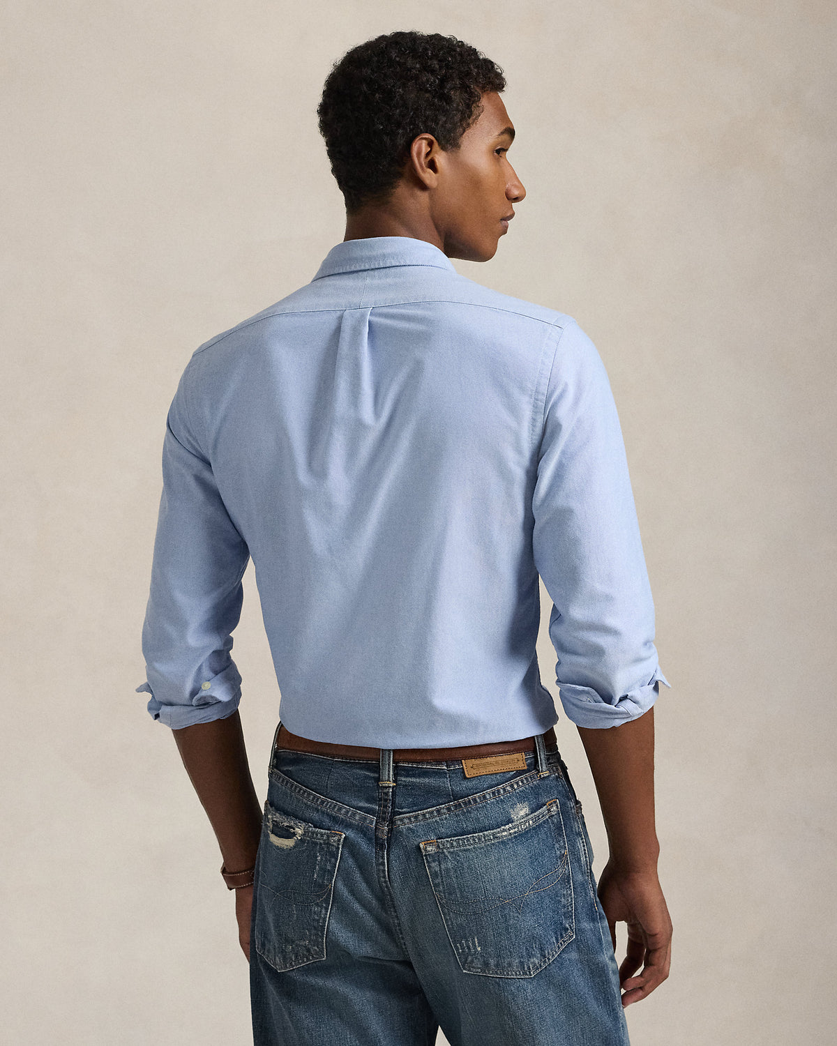 Chemise Oxford Slim Fit Bleu