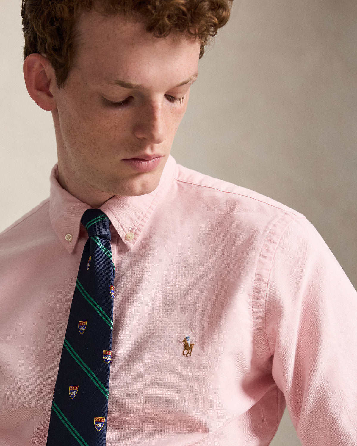 Chemise Oxford Slim Fit Rose
