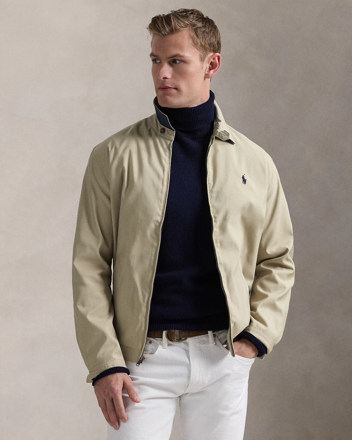 Veste bi-swing — Marine raffiné