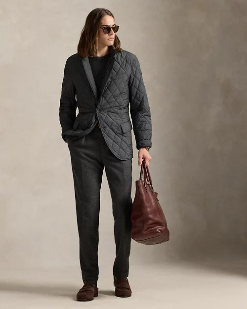 La veste matelassée Beaton — Gris charbon