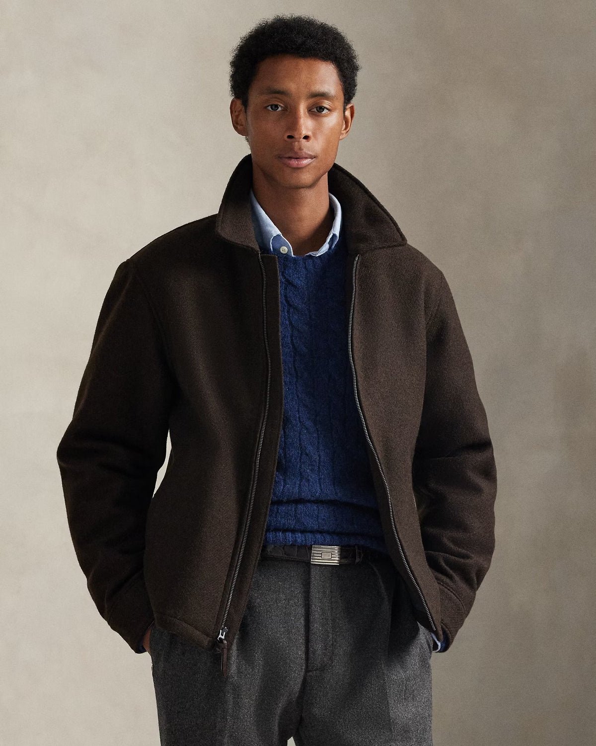 La veste en laine Langdon
