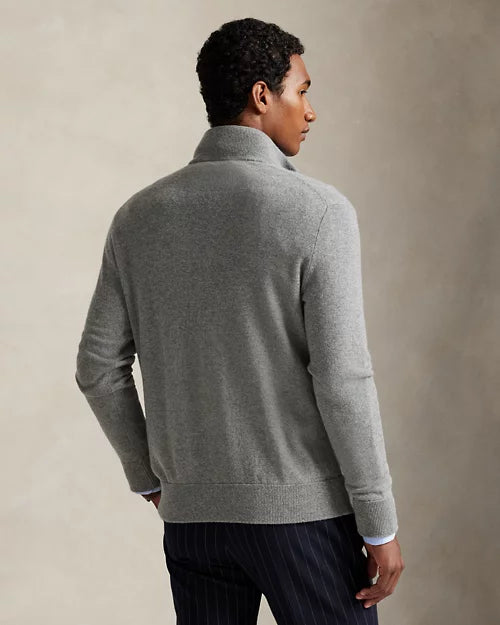 Pull entièrement zippé en laine