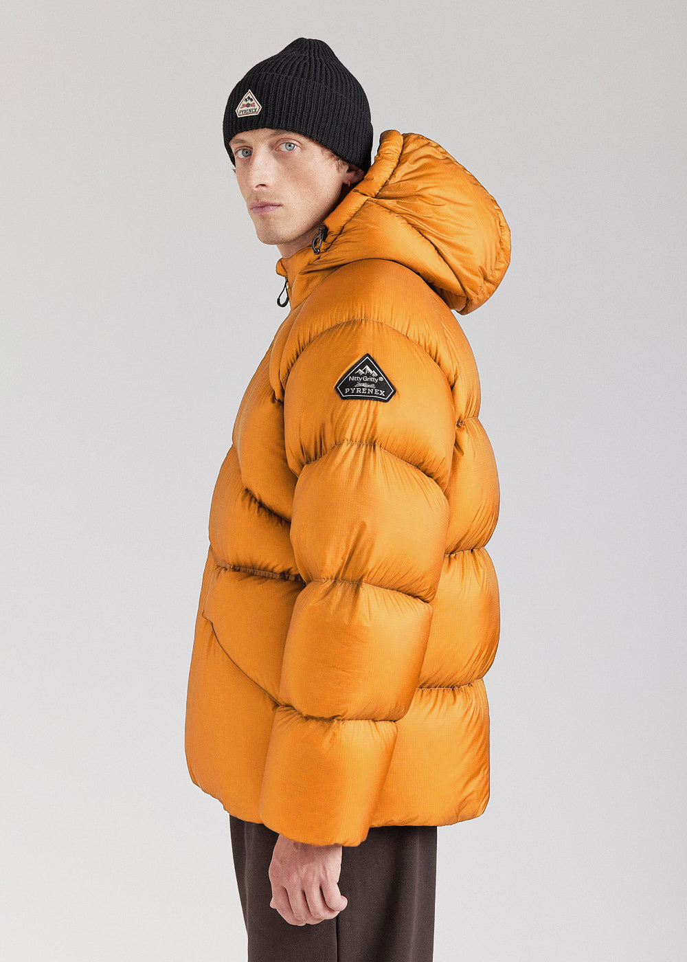 Doudoune technique à capuche pour homme Pyrenex Stellar noire